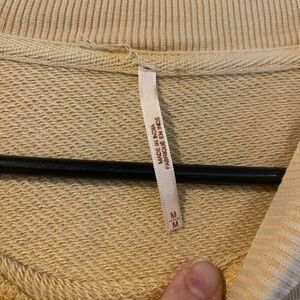 Free people sweatshirt size medium